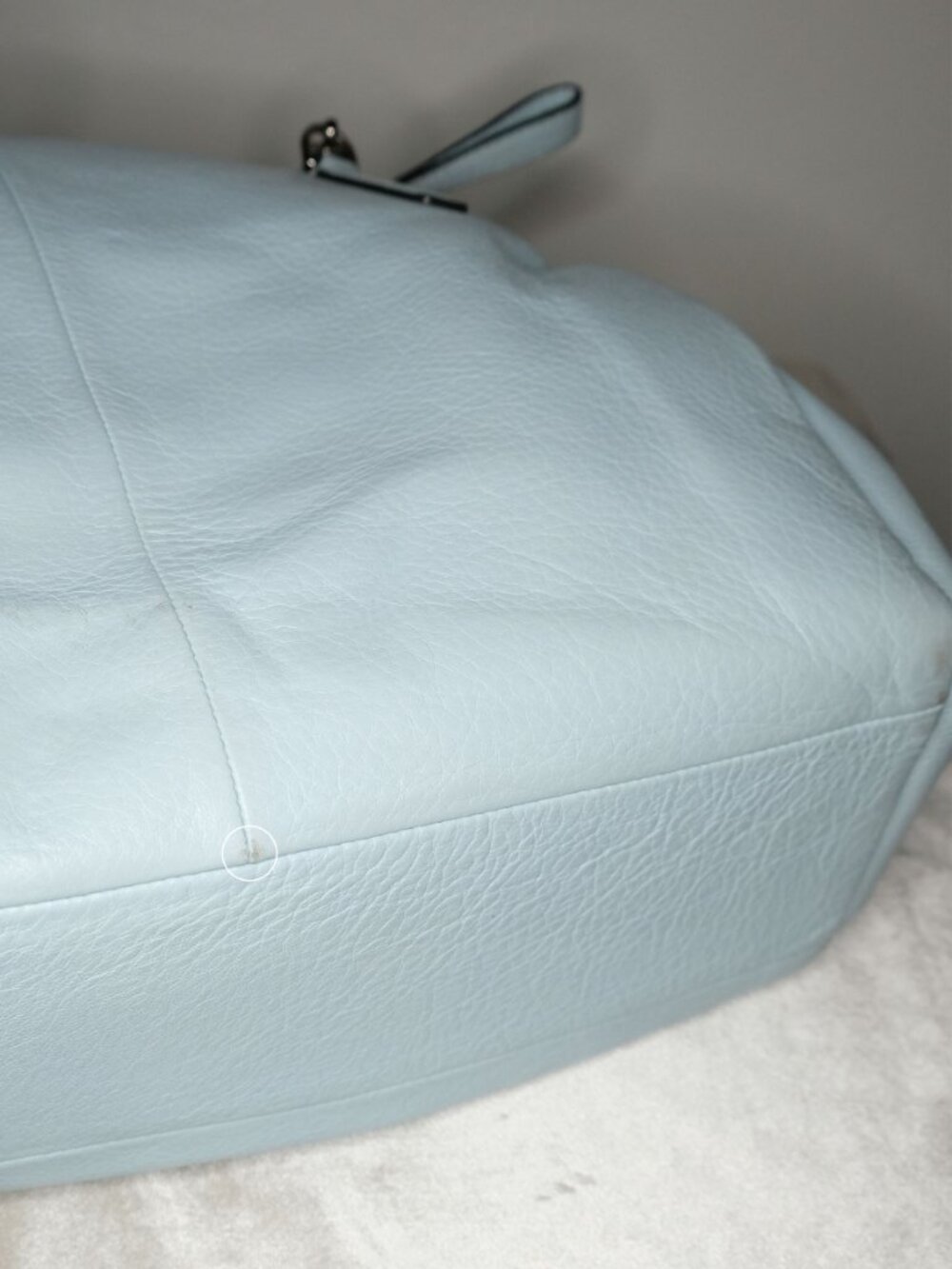Coach Madison Cafe Carryall, Leather, pastel seafoam, Fair - Picture 14 of 15